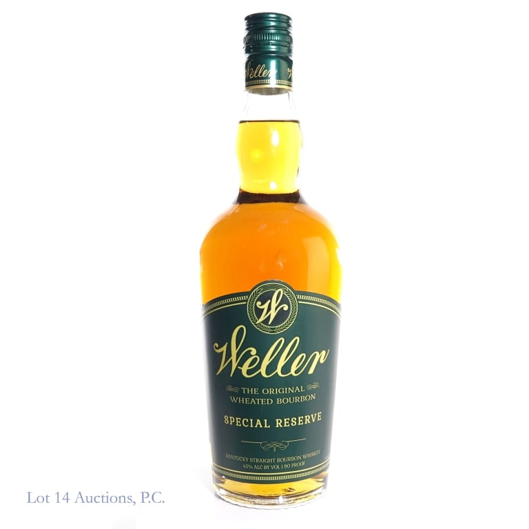 Weller Special Reserve Bourbon (2021): Weller Special Reserve Bourbon (2021), 90 Proof, 750 ml, small nick on bottom front label.