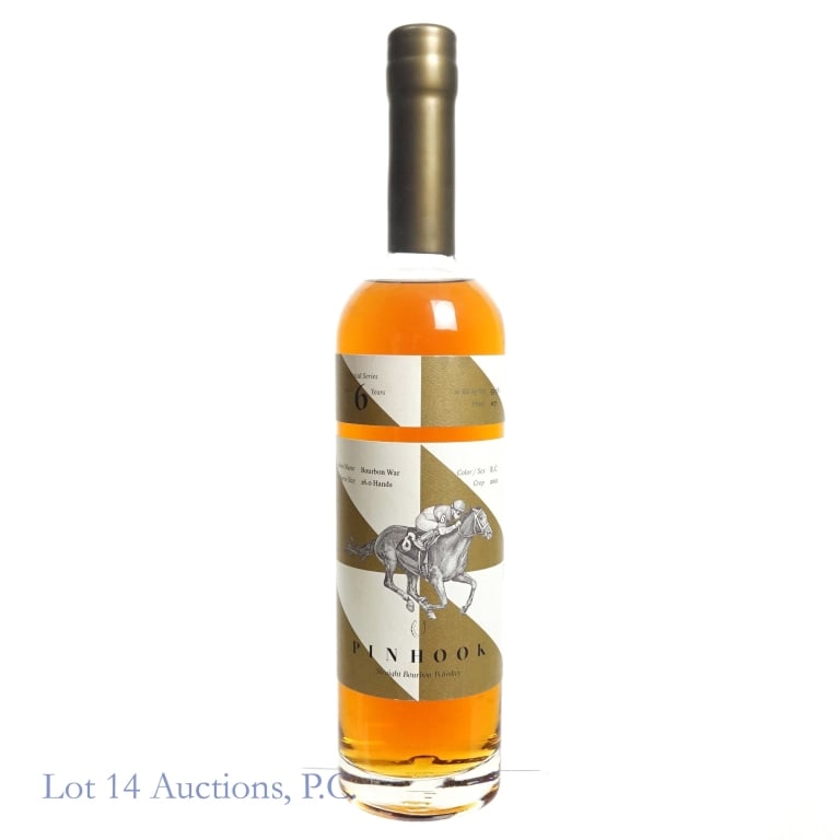 Pinhook 6 Year Vertical Series Bourbon War Bourbon: Pinhook 6 Year Vertical Series Bourbon War Bourbon (2021), 107 Proof, 750 ml, Crop: 2021, Horse Name: Bourbon War.