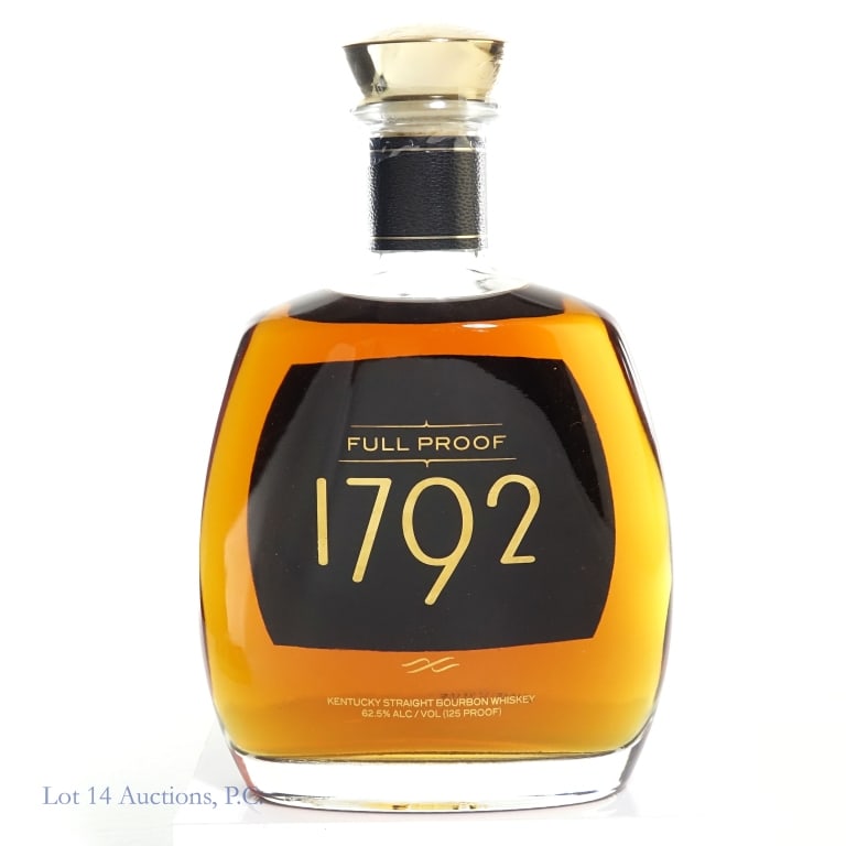 1792 Full Proof Bourbon (2021): 1792 Full Proof Bourbon (2021), 125 Proof, 750 ml.