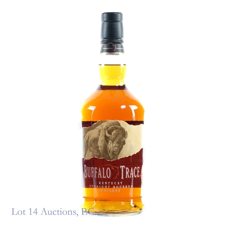 Buffalo Trace Bourbon Store Pick: Buffalo Trace Bourbon, 90 Proof, 750 ml, Warehouse Liquors Private Selection, laser code faded and cannot be determined, pick sticker both scratched and faded, barrel # cannot be fully determined but 