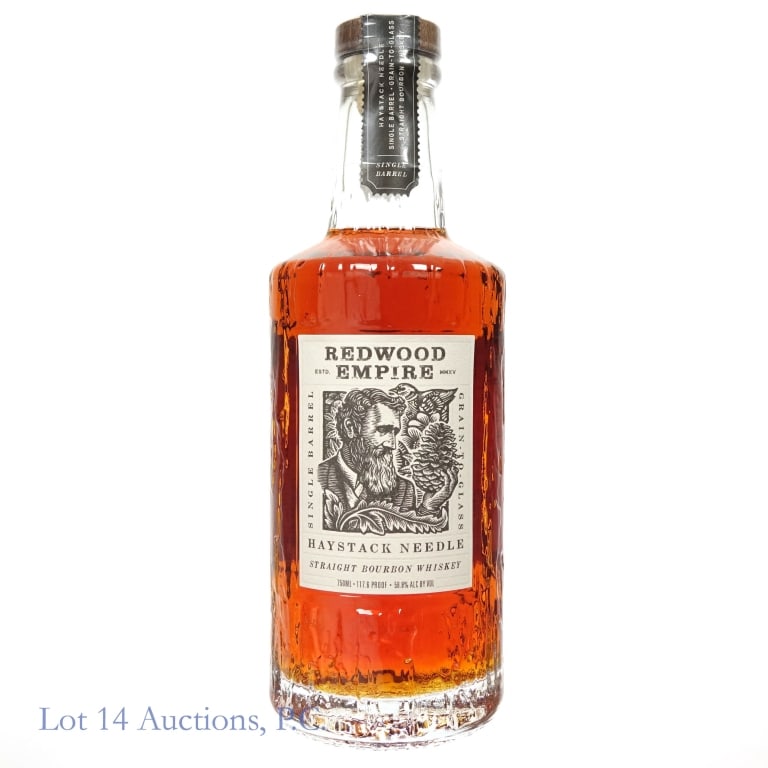 Redwood Empire 8 Year Haystack Needle Bourbon Pick: Redwood Empire 8 Year Haystack Needle Single Barrel Bourbon, 117.6 Proof, 750 ml, Binny's Private Selection, barrel type: New American Oak, Barrel #1378.