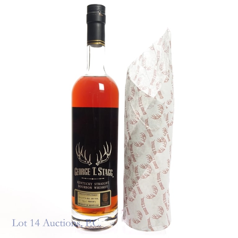 George T. Stagg Barrel Proof Bourbon 2024 BTAC: George T. Stagg Barrel Proof Bourbon, 136.1 Proof, 750 ml, 2024 BTAC, Aged: 15 Years, 2 Months.