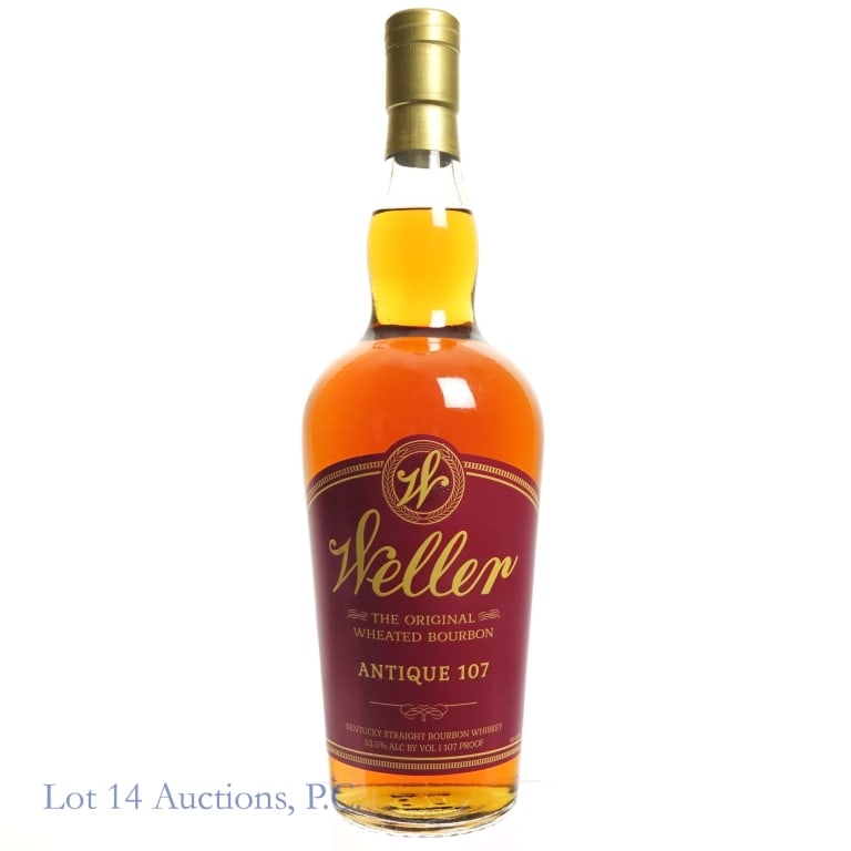 Weller Antique 107 Bourbon (2024): Weller Antique 107 Bourbon (2024), 107 Proof, 750 ml.