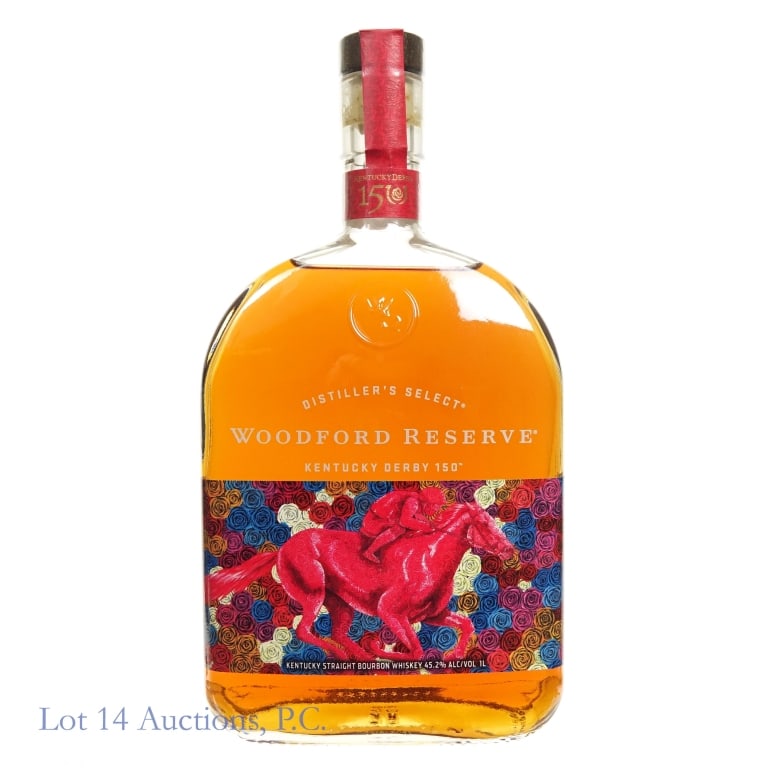 Woodford Reserve Kentucky Derby 150 Bourbon (1 L): Woodford Reserve Kentucky Derby 150 Bourbon, 90.4 Proof, 1 Liter.