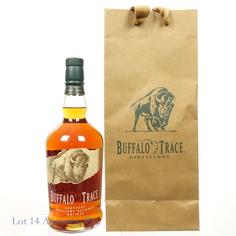 Buffalo Trace Bourbon (2021): Buffalo Trace Bourbon (2021), 90 Proof, 750 ml. Buffalo Trace gift bag included.