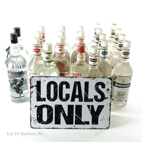 Mixed Gin & Vodka Lot (LOCAL PICK-UP ONLY)