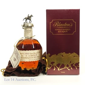 Blanton's Red Label Japanese Release Bourbon "B"