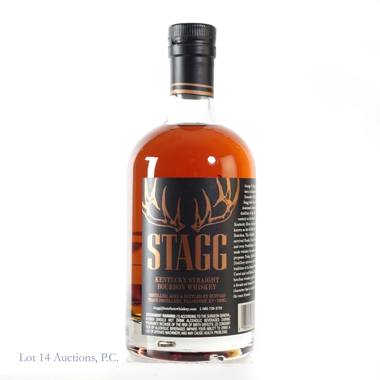 Stagg Barrel Proof Bourbon (Batch 24B, 127.8 pf): Stagg Barrel Proof Bourbon (2024), 127.8 Proof, 750 ml, Batch #24B.