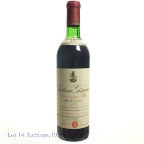 1970 Chateau Giscours Margaux Grand Cru