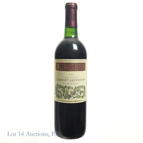 1998 Burgess Napa Valley Cabernet Sauvignon