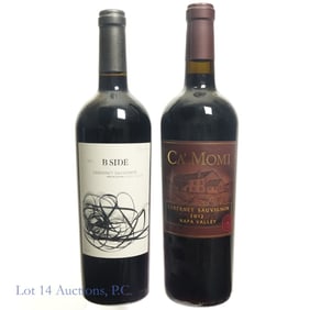 2012 Ca' Momi & 2013 B Side Cabernet Sauvignon (2)