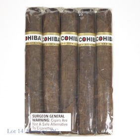 Cohiba Puro Dominicana Robusto Cigars (5 Pack)