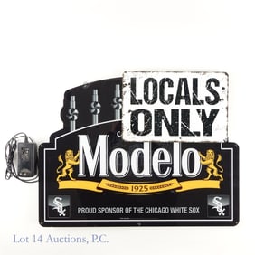 Modelo Beer Chicago White Sox Neon Sign LOCAL