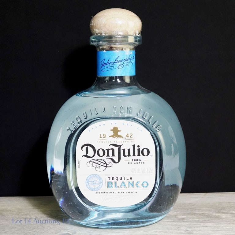 Don Julio Blanco Tequila (1.75 Liters): Don Julio Blanco Tequila, 80 Proof, 1.75 Liters Bottle #HP24020.
