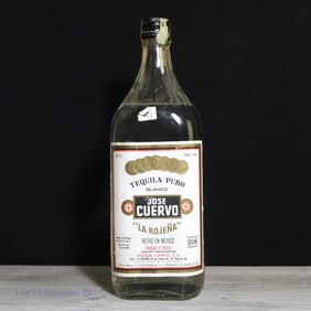 1970s Jose Cuervo "La Rojena" Blanco Tequila Puro