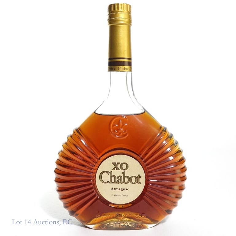 Chabot XO Argmagnac: Chabot XO Argmagnac, proof and bottle size are unavailable. Limited Edition bottling #59744AD.