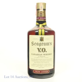 1969 Seagram's 6 Year VO Canadian Whisky (1/2 Gal)