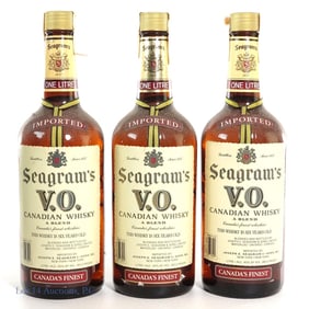 1984 Seagram's 6 Yr VO Canadian Whisky (3, 1 L)