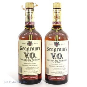 1983 & 1984 Seagram's 6 Year Can Whisky (2, 1 L)