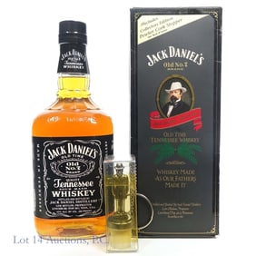 Jack Daniel's Tenn. Whiskey & Pewter Stopper 1.75L