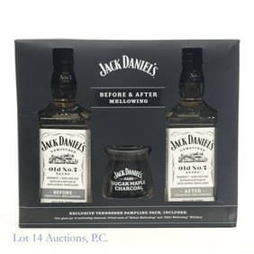 Jack Daniel's Before / After Mellowing Whiskey Set
