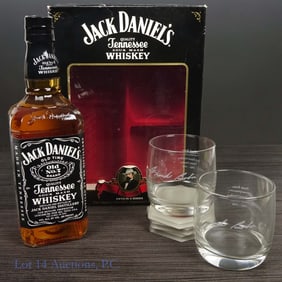 Jack Daniel's Tenn. Whiskey Frank Bobo Gift Set