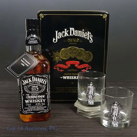 Jack Daniel's Tennessee Whiskey Tin Gift Set