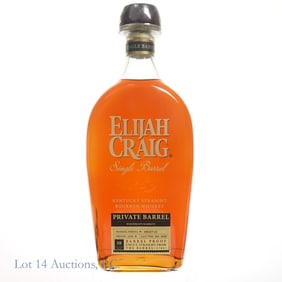 Elijah Craig 10 Yr Barrel Proof Bourbon Store Pick