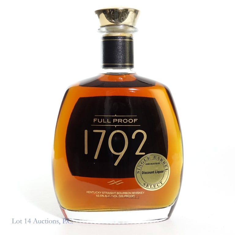 1792 Full Proof Bourbon Store Pick (2023): 1792 Full Proof Bourbon (2023), 125 Proof, 750 ml. Discount Liquor Private Selection.