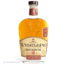 WhistlePig 10 Year Single Barrel Rye Store Pick