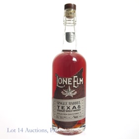 Lone Elm Single Barrel Texas Wheat Whiskey