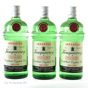 Tanqueray Special Dry Distilled Gin (3, 1 Liter)