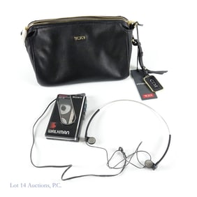 Tumi Voyageur Cross Body Bag + Walkman