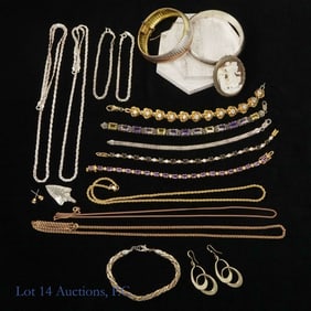 Estate Sterling Silver & Fashion Jewelry