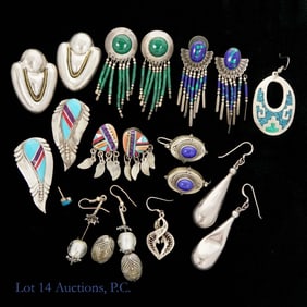 Sterling Silver Earrings (Damaged Singles)