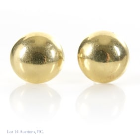 14K Y Gold Earrings