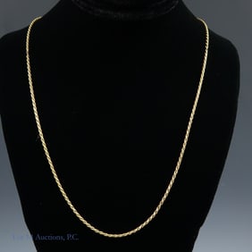 14K Y Gold Necklace