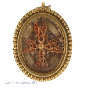 Catholic Reliquary - 4 Saints