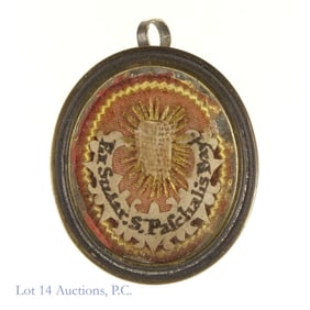 Catholic Reliquary - St. Paschal Baylon