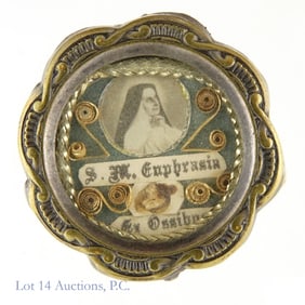 Catholic Reliquary - St. Mary Euphrasia Pelletier