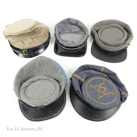 U.S. Civil War Reenactor Kepi Caps (5)
