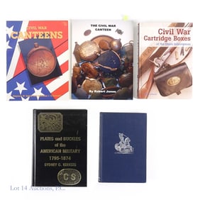 U.S. Civil War & Military Reference Books (5)
