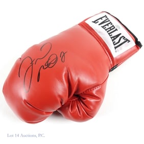 Floyd Joy Mayweather Jr. Autographed Everlast Boxing Glove