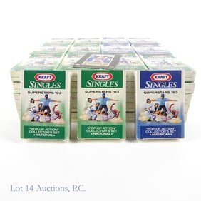 1993 Kraft Singles Baseball Card Packs (10+ lbs)