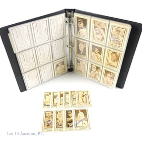 Signed 1980-83 Cramer Baseball Legends Cards (45)