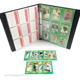 Signed 1987 Baseball's All-Time Greats Cards (57)