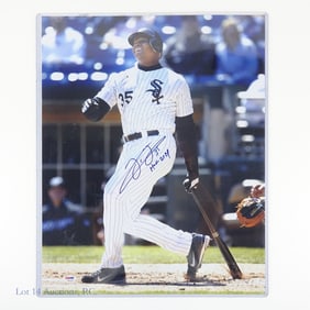 Frank Thomas Signed 16X20 Photo (PSA/DNA COA)