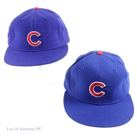 1975-91 New Era Chicago Cubs Pro Model Caps (2)