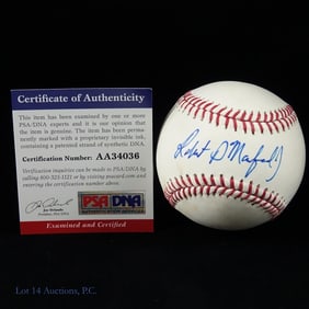 Robert Manfred Signed OML Baseball (PSA/DNA COA)