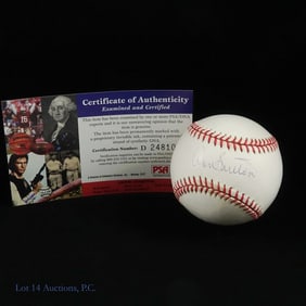 Don Sutton Signed ONL Baseball (PSA/DNA COA)